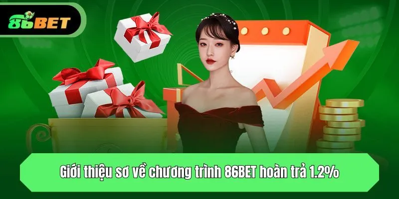 Giới thiệu sơ về chương trình 86BET hoàn trả 1.2%